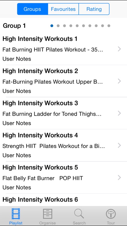 High Intensity Workouts