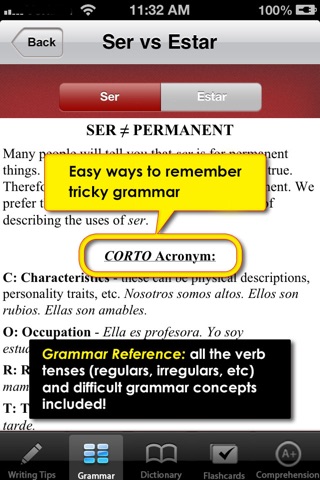 High School Spanish - Best Dictionary App for Learning Spanish & Studying Vocabulary screenshot 4