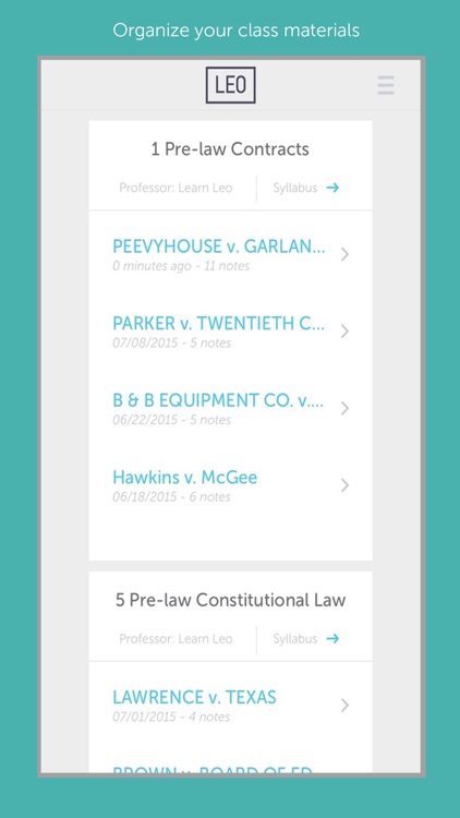 LearnLEO - Law student study tool screenshot-4