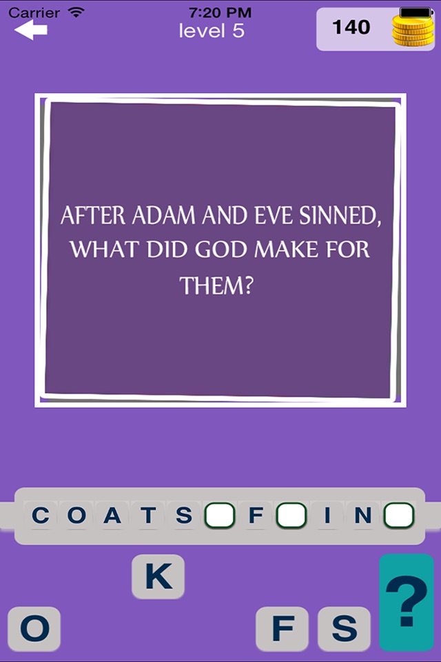 Bible Trivia Quiz : Christian Holy Bible Quiz Game screenshot 4