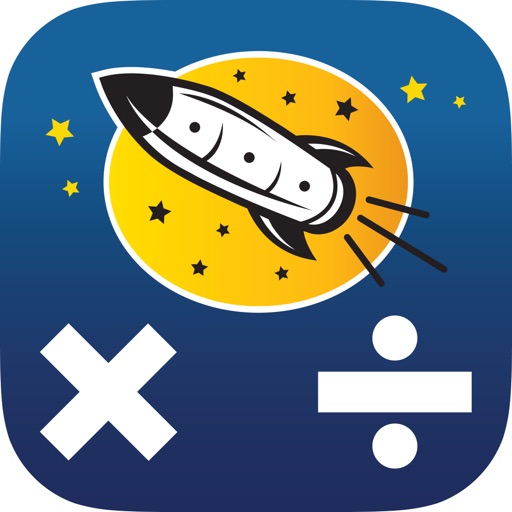 Rocket Math Multiplication Icon