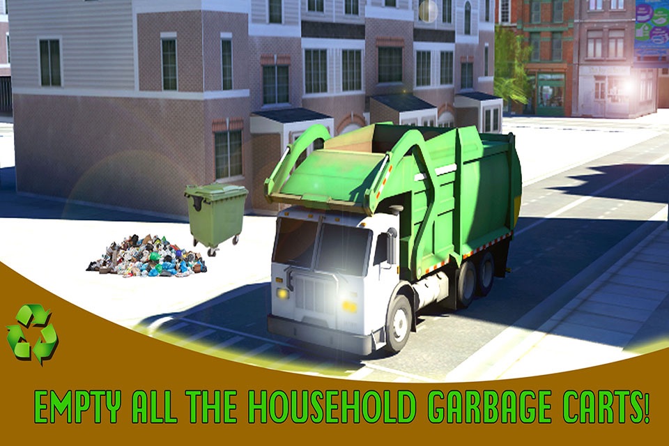 City Garbage Truck Simulator screenshot 4