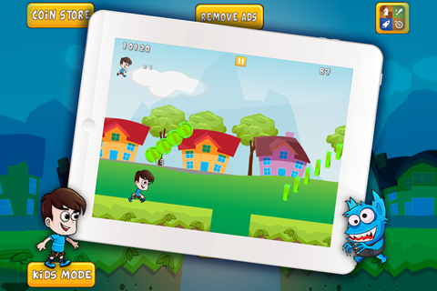 Help Parkour Kids Rescue their Village from the Invading Elf Workers screenshot 3