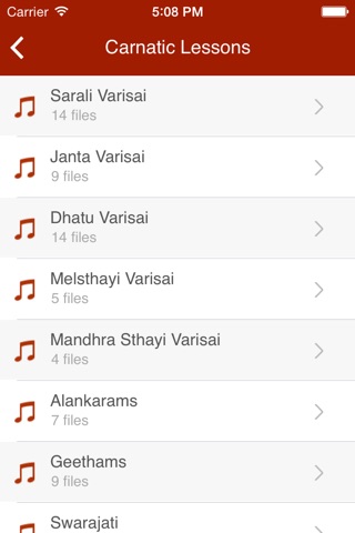 Indian Carnatic Music screenshot 3