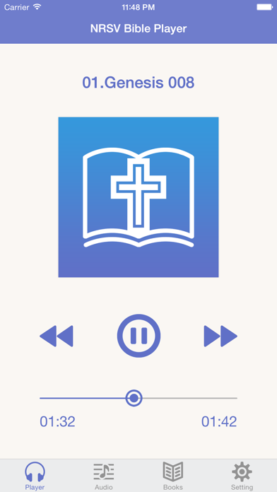 How to cancel & delete NRSV Bible (Audio & Book) from iphone & ipad 1