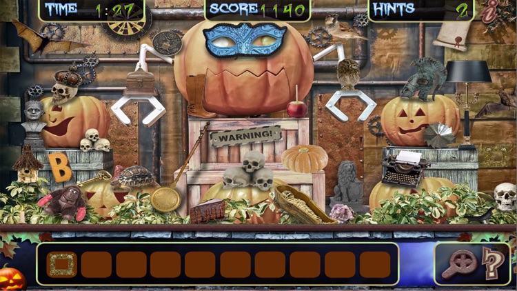 Hidden Objects Halloween Haunted Horror Mystery – Fall Pumpkin