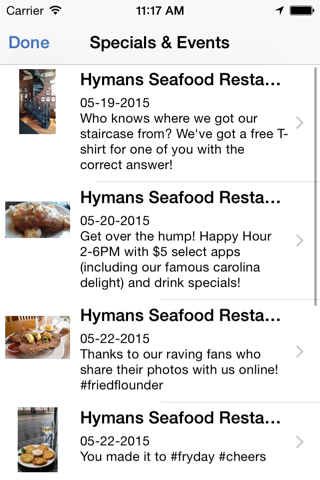 Hyman's Seafood screenshot 2