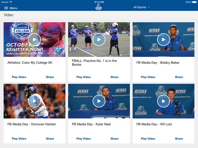 Georgia State Panthers for iPad 2015(圖2)-速報App