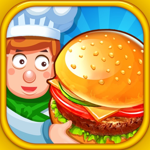 Burger Shop Story - Little Kids Cooking Business Educational Game Icon