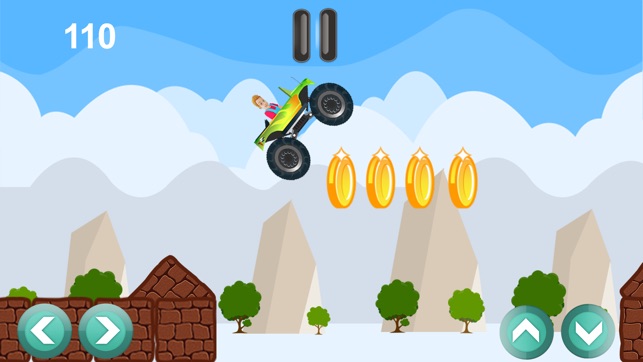 Monster Top Truck Stunts Free - Monster Truck Parking Simula(圖2)-速報App