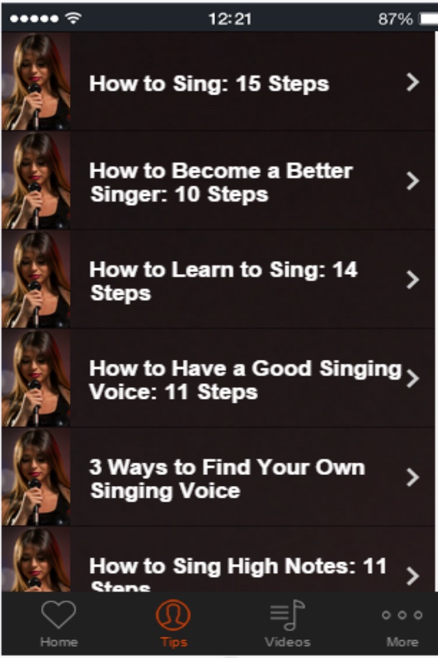Singing Tips - Learn How To Sing Better screenshot 2