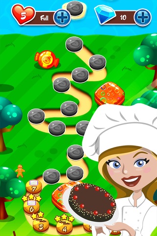 Muffin Match-3 Puzzle Saga HD screenshot 2