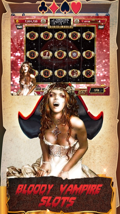 Blood Red Vampire Slots - Free True Casino Slot Machine