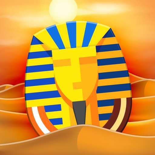 Ancient Egypt Puzzle Challange - A swipe and match brain training game for all ages! Icon