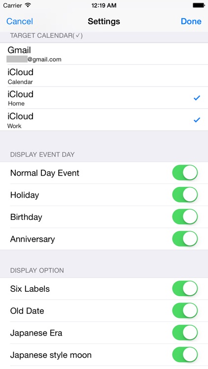 WaCalendar Free screenshot-4