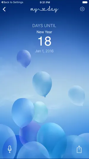 Imágen 2 MyDates-countdown 倒数日‼(free) iphone