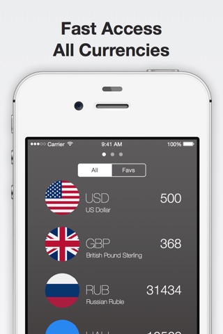 Black Currency Converter - Track Rates From Every Part of the World! screenshot 4