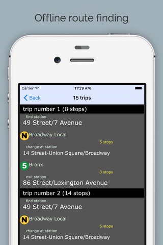NYCSUB: New York subway and bikes offline screenshot 3