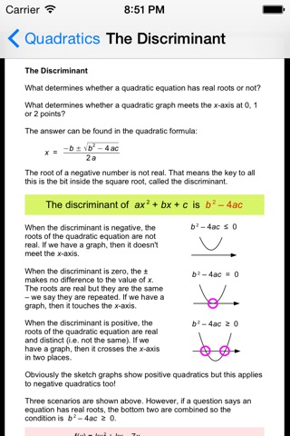 Revise Edexcel C1 Maths screenshot 2