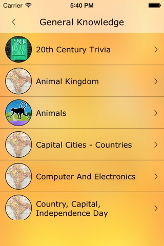General Knowledge of The World - History, Questions of The World screenshot 2