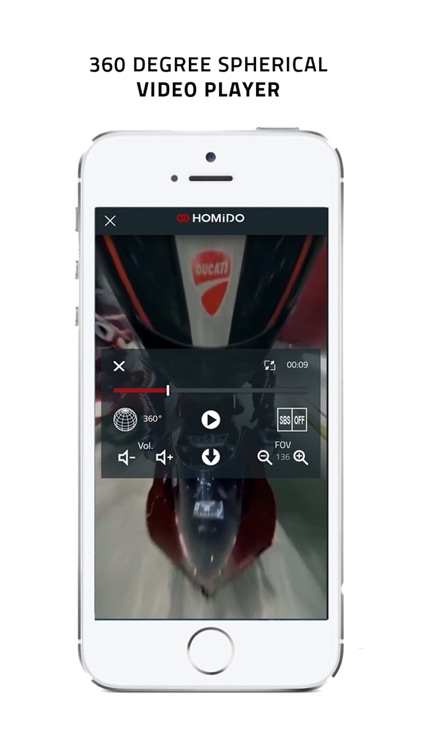 Homido 360 VR player
