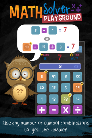 Math Solver Playground – Free Addition, Subtraction, Division & Multiplication Brain-Wars Lite Training Game for Preschool Edu-Kids-Room screenshot 3