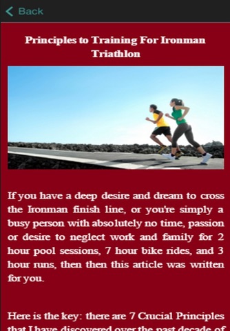 How To Train For A Triathlon screenshot 3