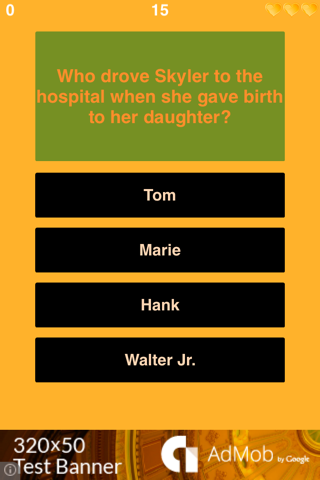 Trivia for Breaking Bad - Fan Quiz for Breaking Bad - Heinsenberg's Collector edition screenshot 4