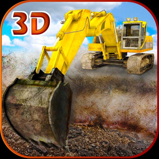 Sand Excavator Simulator 3D - Real trucker and construction simulation game