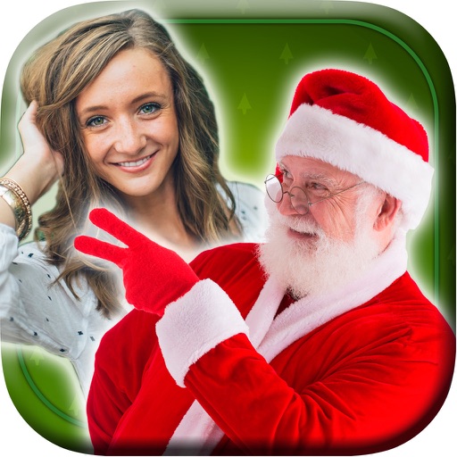 Photo with Santa Stickers