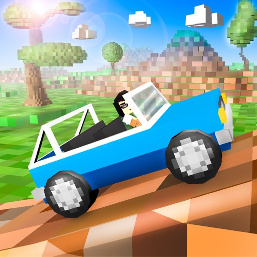 Cube Jeep: Hill Race 3D Icon