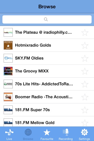 Radio Tunes Studio - Free Music & Internet AM / FM Station Player and Recorder ! screenshot 4