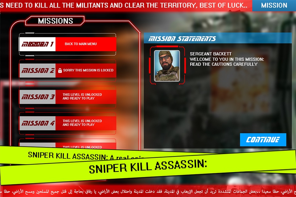 Sniper Kill Assassin-Elite Headshot Anti Terror Battlefield Expert screenshot 3