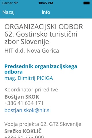 GTZ Slovenije screenshot 4