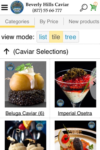 Caviar Shop Gourmet Food Gifts screenshot 2