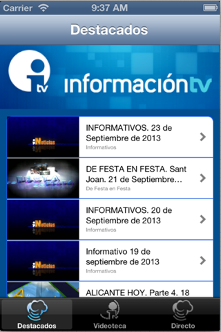 InformaciónTV screenshot 2