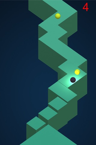 Make Ball on The Zig Zag Line Road screenshot 2