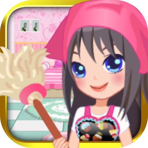 Clean up girl's bedroom Icon