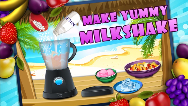 Ice Cream Milk Shake Maker – kids cooking game