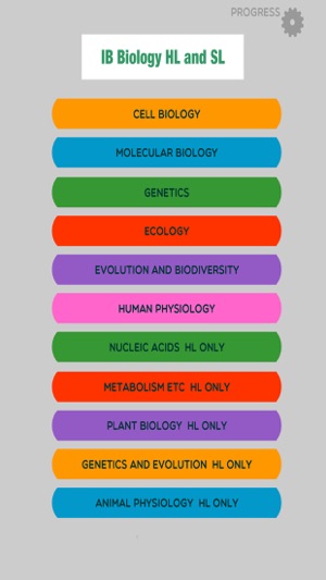 IB Biology SL and HL Key Terms Games(圖1)-速報App