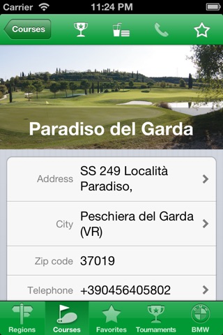 Golf Courses in Italy screenshot 3