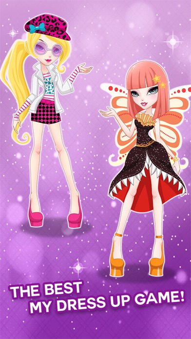 Dress-up " Hollywood Girls " : The Monster girl high school lift fashion winx ever after gameのおすすめ画像2
