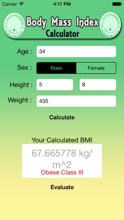 BMI-Body Mass Index Calculator for Men and Women screenshot-3
