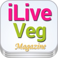  'iLiveVeg: The Magazine For Cooking Light with Mediterranean Diet and Raw Food Recipes for Dinner Application Similaire