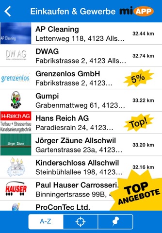 miAPP Allschwil screenshot 3