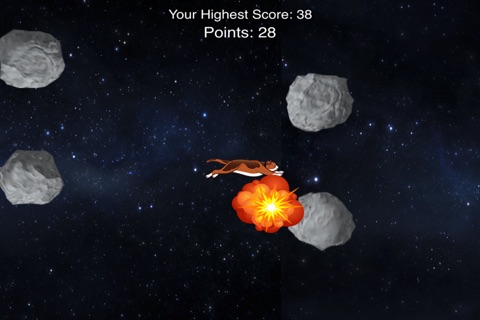 Blaster Cat - Asteroids screenshot 3