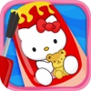 Hello Kitty edition : Nail Dress Up Salon Game for girls