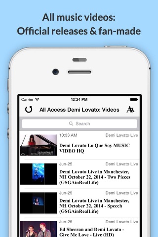 All Access: Demi Lovato Edition - Music, Videos, Social, Photos, News & More! screenshot 3