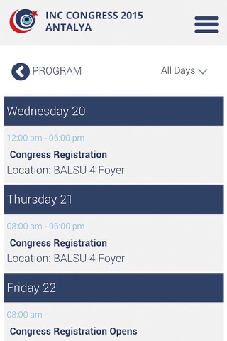 INC  - Antalya 2015 screenshot 2