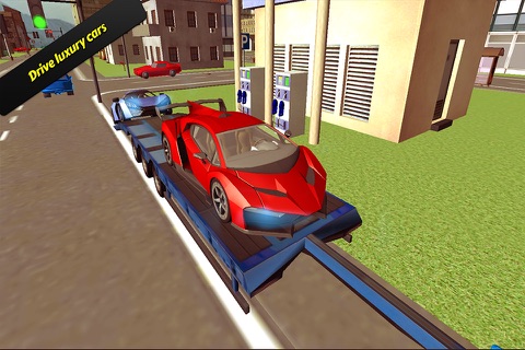 Luxury Car Transporter 3D screenshot 2